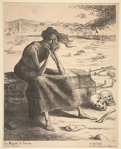 Sua Maestà la Fame da Maximilien Luce