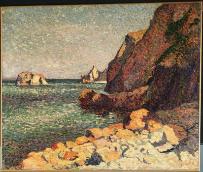 Mare e rocce, Agay, 1893 da Maximilien Luce