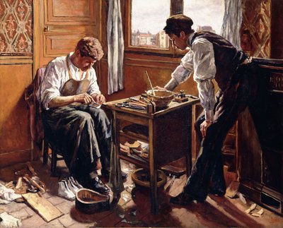 Calzolai, i Due Fratelli Givort da Maximilien Luce