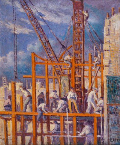 I cantieri di Parigi, Boulevard de la Madeleine da Maximilien Luce