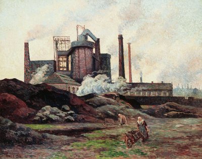 La fabbrica da Maximilien Luce