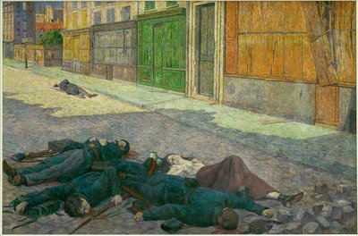 La Comune di Parigi 1871 (olio su tela) da Maximilien Luce