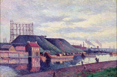 Le colline di scorie di Sacre Madame da Maximilien Luce