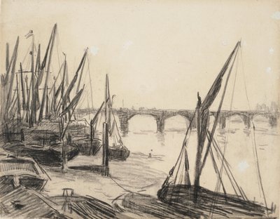 Il Tamigi al Ponte di Vauxhall da Maximilien Luce