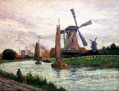 Il mulino a vento da Maximilien Luce