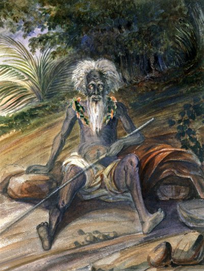 Vecchio in Oceania da Maximilien Radiguet