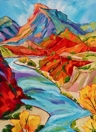 Red Rocks e Blue River da Maxine Shore