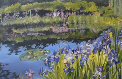 Iris da giardino estivi da Maxine Shore