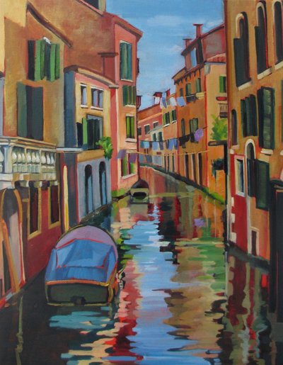 Riflessi sui canali di Venezia da Maxine Shore