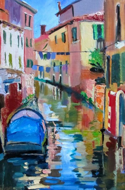 Riflessi sui canali di Venezia da Maxine Shore