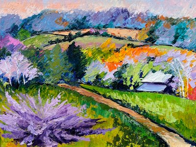 Una vivace casa di campagna da Maxine Shore