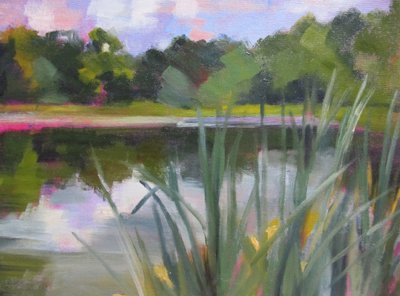 Riflessi vivaci nello stagno da Maxine Shore