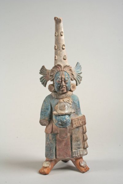 Figura in costume dal Messico, VII-VIII secolo da Mayan