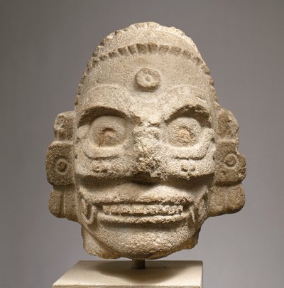 Testa di un dio della pioggia, c.1000 da Mayan