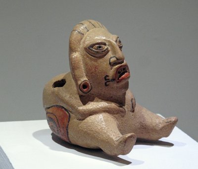 Statuetta, Tikal, periodo classico tardo, 600-900 d.C. da Mayan