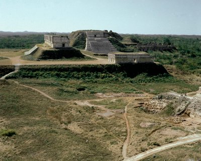 Vista del palazzo del governatore da Mayan
