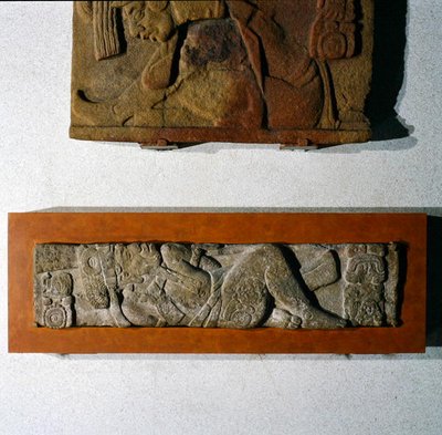 Architrave 27 da Tonina, Chiapas, Messico, Periodo Classico Tardo (600-900 d.C.) da Mayan Mayan