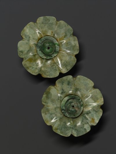Coppia di ornamenti per orecchie da Mayan Mayan