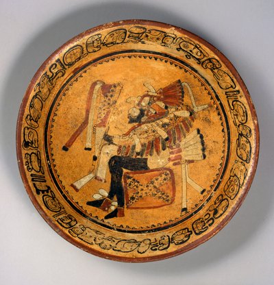 Ciotola a treppiede, c.550-700 da Mayan Mayan