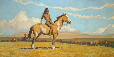Il ragazzo del pony da Maynard Dixon