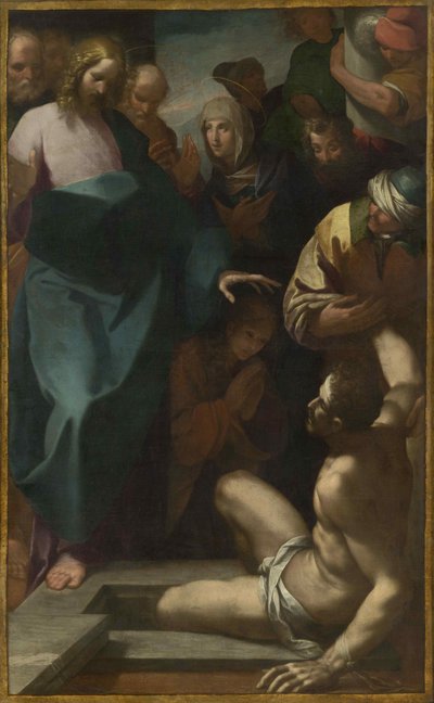 La Resurrezione di Lazzaro, primo terzo del XVII secolo da Mazzucchelli