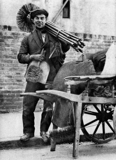 Spazzacamino, Londra, 1926-1927 da McLeish