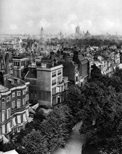 Case lungo Queens Walk, Green Park, Londra, 1926-1927 da McLeish