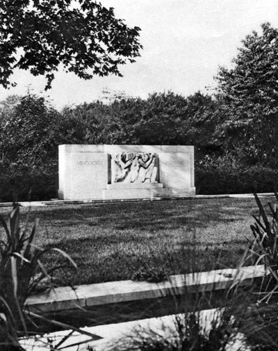 Santuario degli uccelli di Hyde Park e Memoriale di Hudson, Londra, 1926-1927 da McLeish