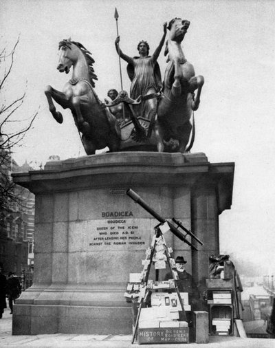 Monumento del Ponte di Westminster, Londra, 1926-1927 da McLeish