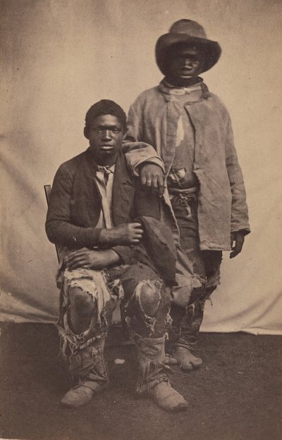 I nostri esploratori e guide nel 1863 a Baton Rouge, Louisiana, 1863 da McPherson and Oliver.