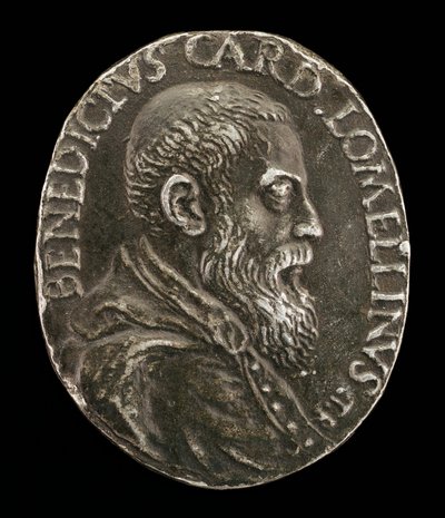 Benedetto Lomellini di Genova, 1517-1579, Cardinale 1565 [dritto] da Medallist T.R.