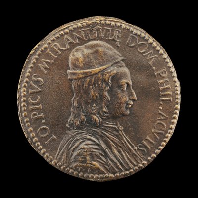 Giovanni Pico della Mirandola, 1463-1494, filosofo e poeta da Medallist T.R.