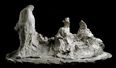Conversazione in un giardino da Medardo Rosso
