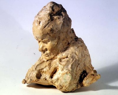 Testa di un uomo da Medardo Rosso