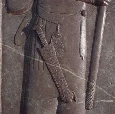 Scultura della spada del portatore d