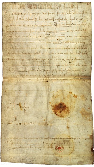Diploma di Filippo I a favore dell