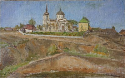 Tarchany. Vista della Chiesa dell