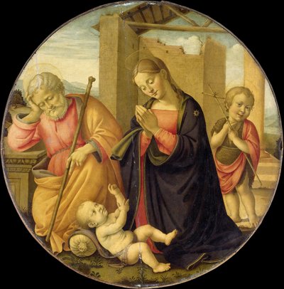 Adorazione del Bambino Gesù da Meester Allegro