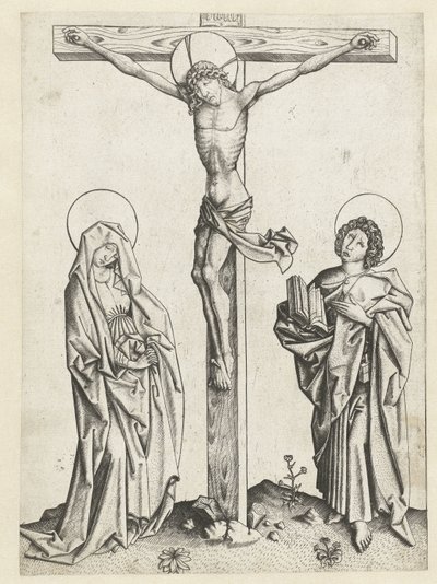 Cristo sulla croce da Meester E.S.