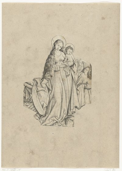 Maria con bambino da Meester E.S.