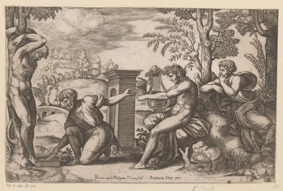 Apollo e Marsia da Meester van de Dobbelsteen