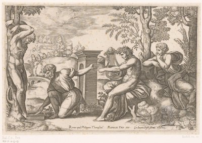 Apollo e Marsia da Meester van de Dobbelsteen