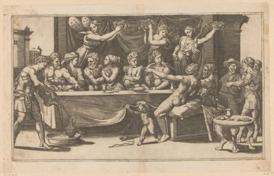 Nozze di Amore e Psiche da Meester van de Dobbelsteen