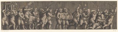 Fregio con processione di putti da Meester van de Dobbelsteen