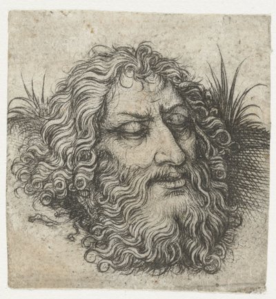 La testa di Giovanni Battista o di Golia da Meester van het Amsterdamse Kabinet
