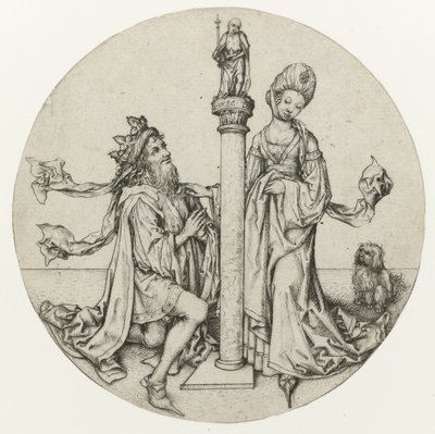 Idolatria di Salomone da Meester van het Amsterdamse Kabinet