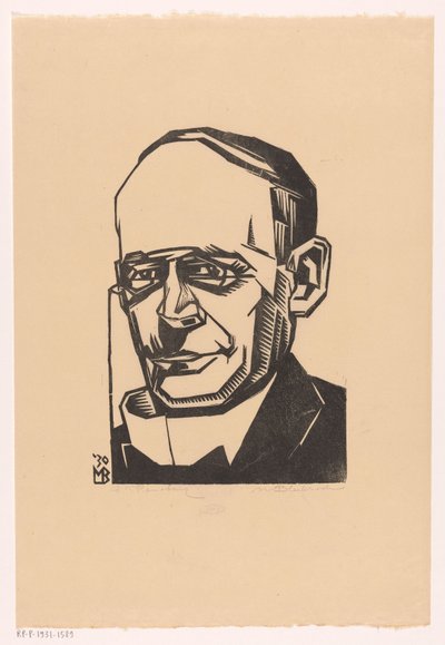 Ritratto di Jacques Karel Rensburg da Meijer Bleekrode (signed by artist)