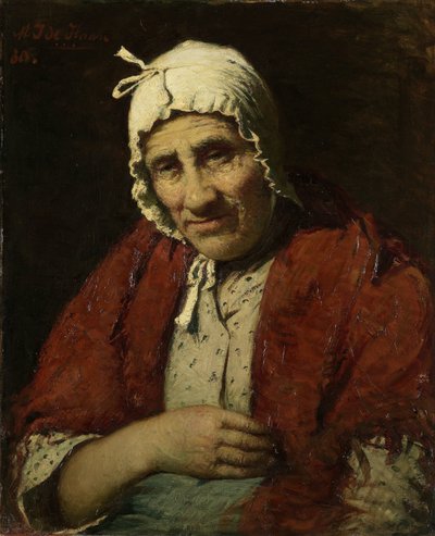 Vecchia ebrea da Meijer Isaäc de Haan