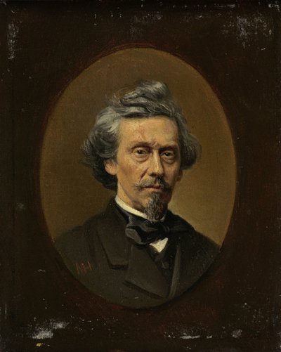 Petrus Franciscus Greive (1811-72), pittore da Meijer Isaäc de Haan