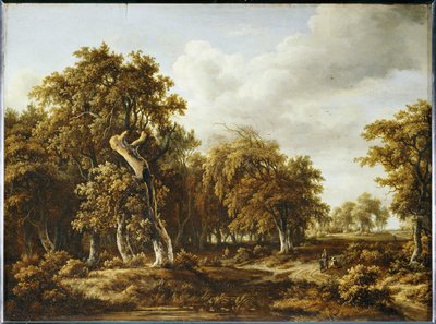Il bosco di querce ... da Meindert Hobbema